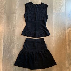 BCBG Maxazria Peplum Top - Size XS